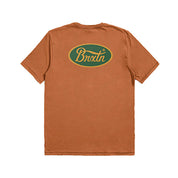 T-shirt ajusté Parsons S/S - Orange brûlé