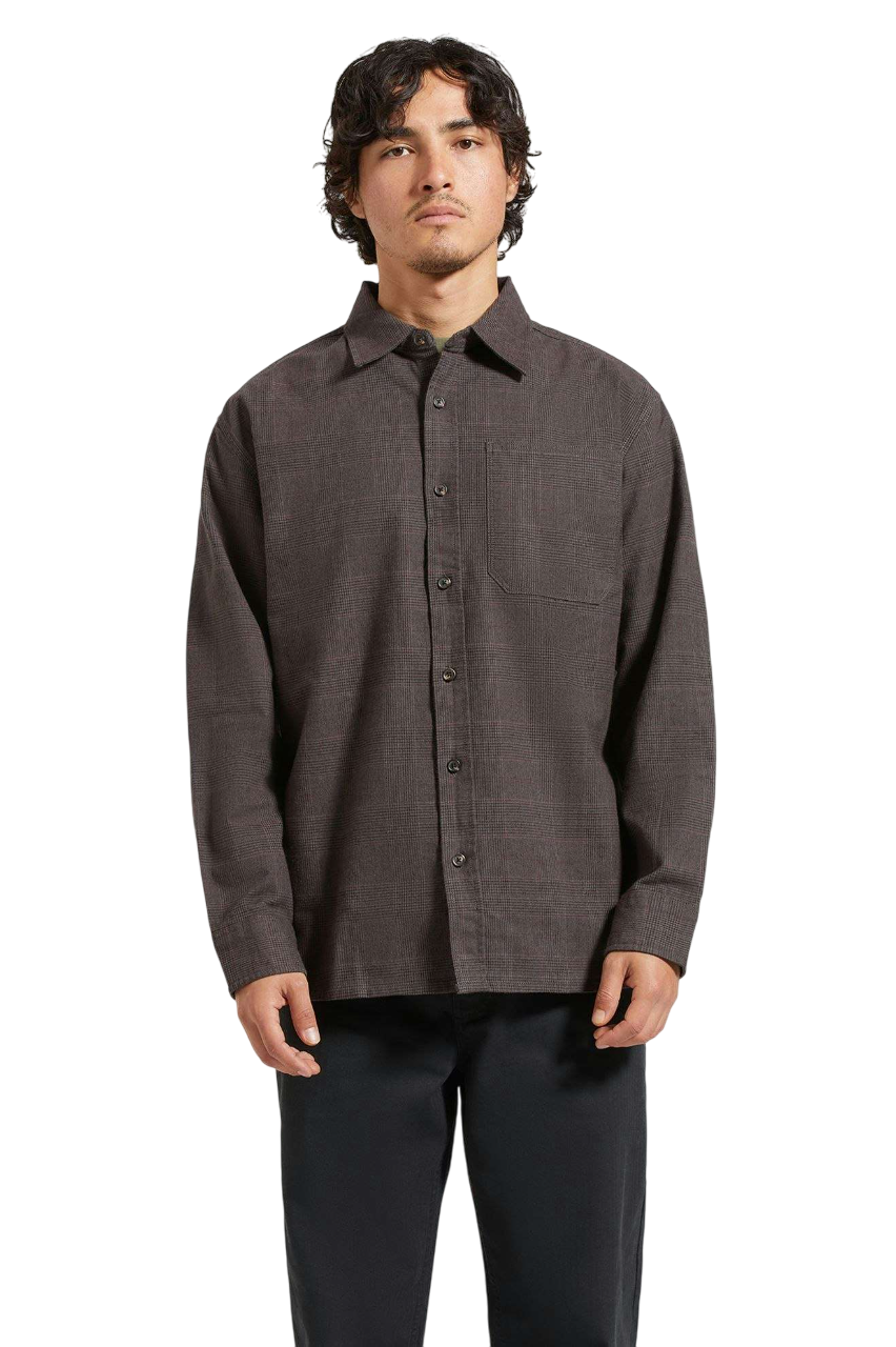 Selden L/S Overshirt - Mixed Tweed