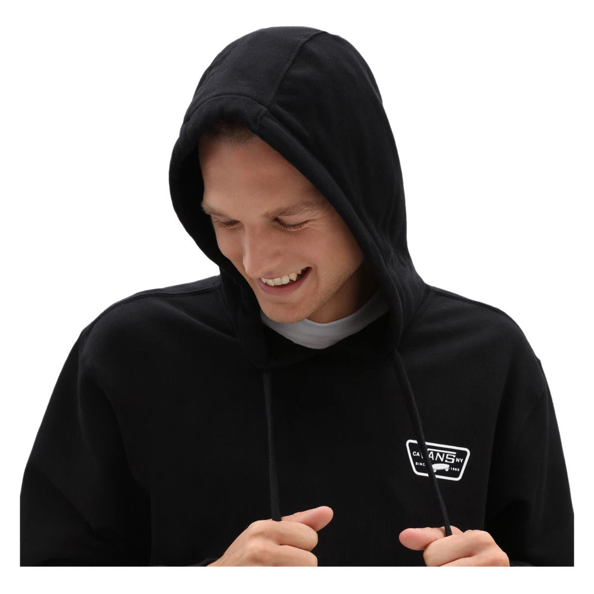 Full Patched II Pullover Hood - Black