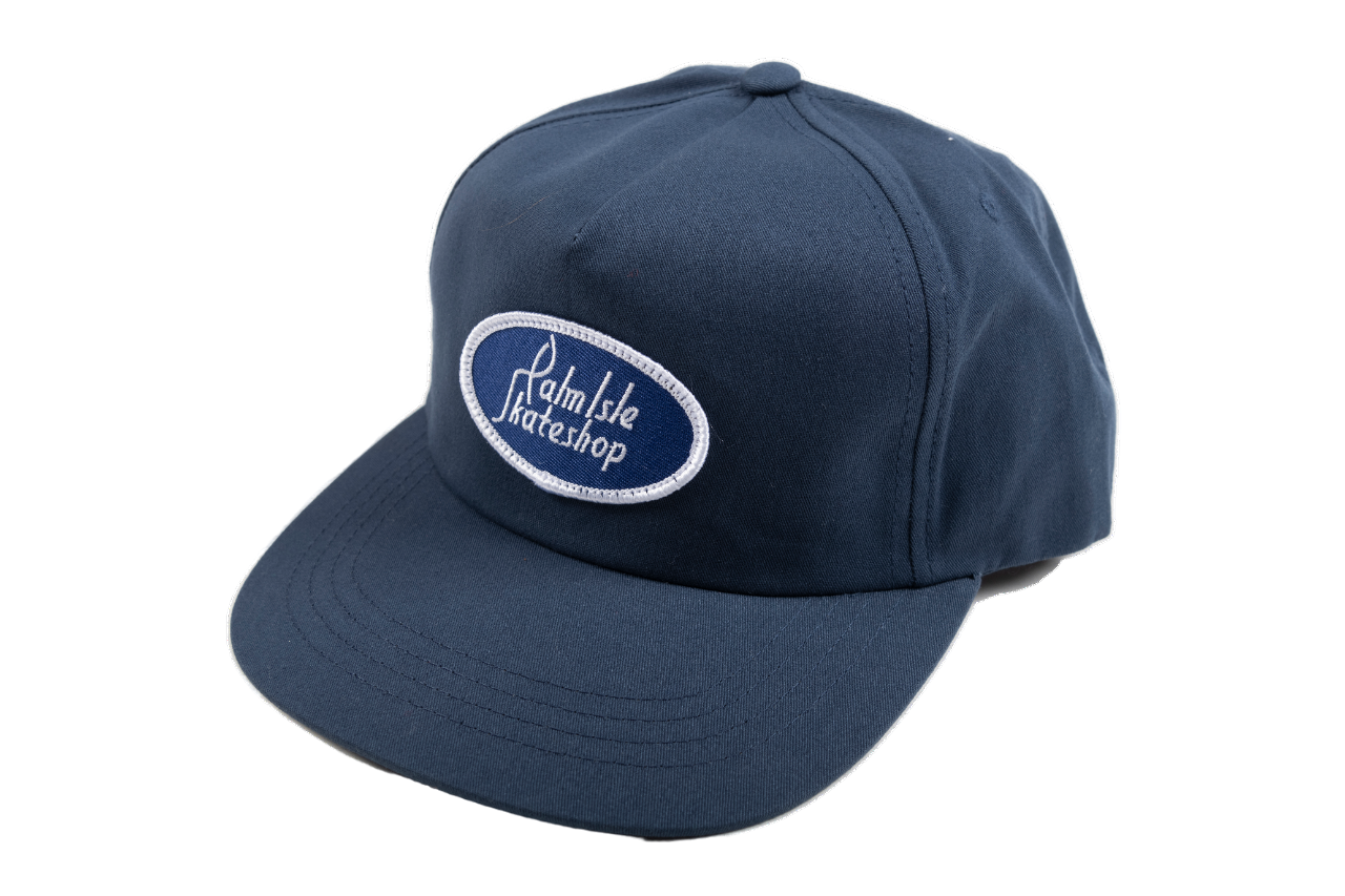 Gas Station Snapback Cap - Navy