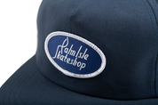 Gas Station Snapback Cap - Navy