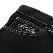 OG Denim Pants Stitch - Black Denim