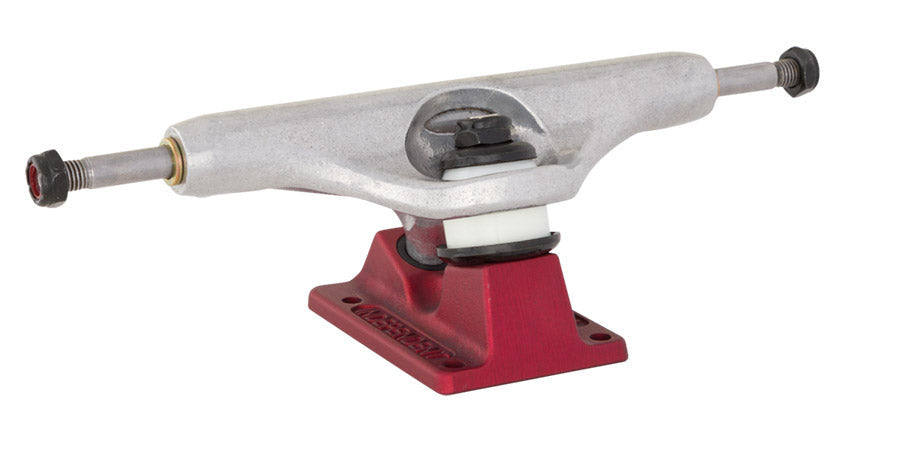 Stage 11 Hollow Delfino Trucks - Silver/Red