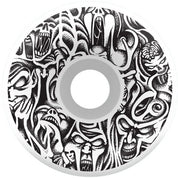 Tom Knox Reissue Vomits White Wheels 97A - 60mm