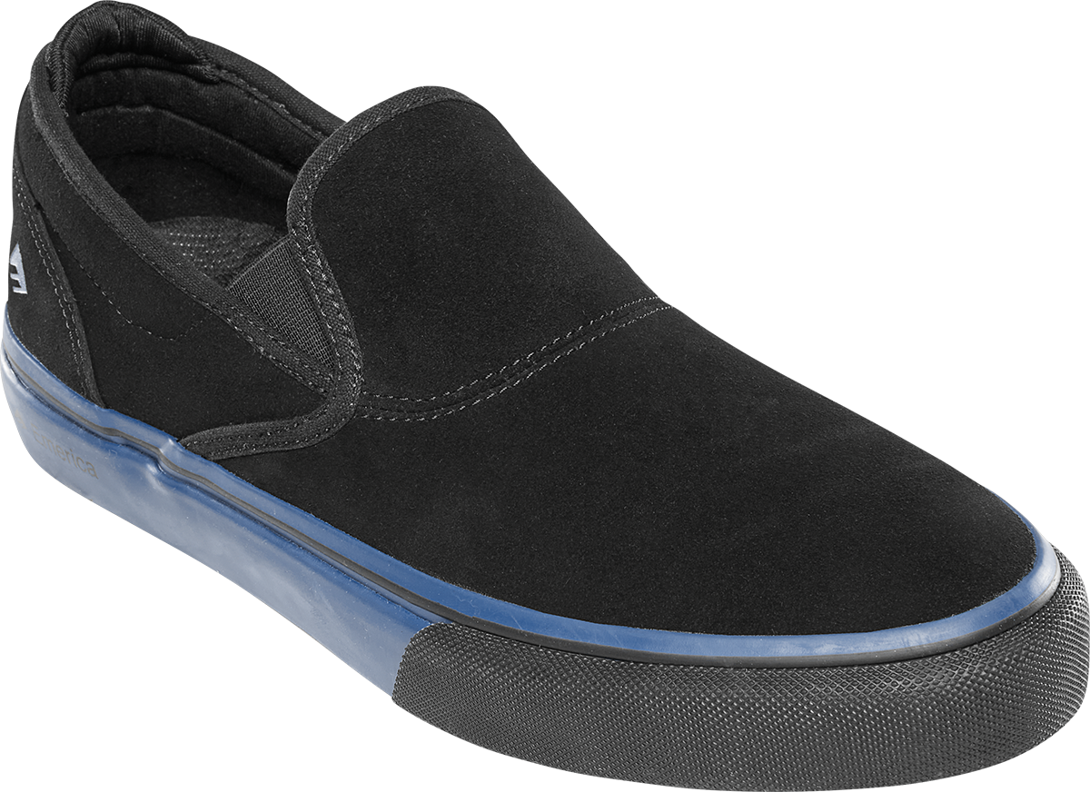 Wino G6 Slip-On - Black/Blue/Black