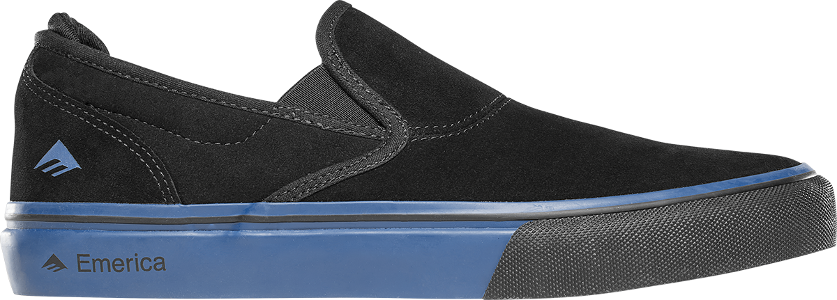 Wino G6 Slip-On - Black/Blue/Black