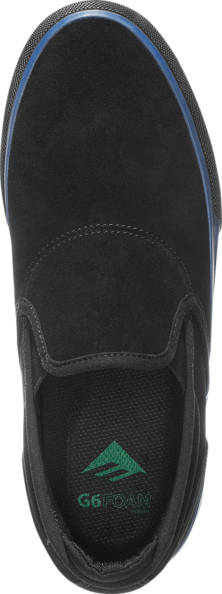 Wino G6 Slip-On - Black/Blue/Black