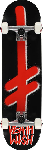 Gang Logo Black & Red Complete Deck - 7.75"