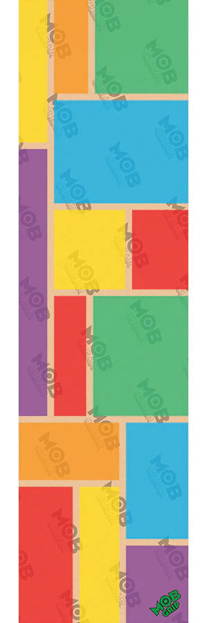 Feuille de grip transparente Blocks Colors