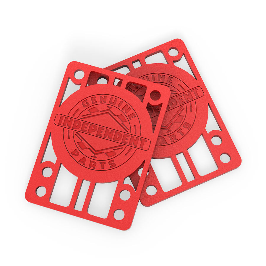 Risers 1/8" - Rouge