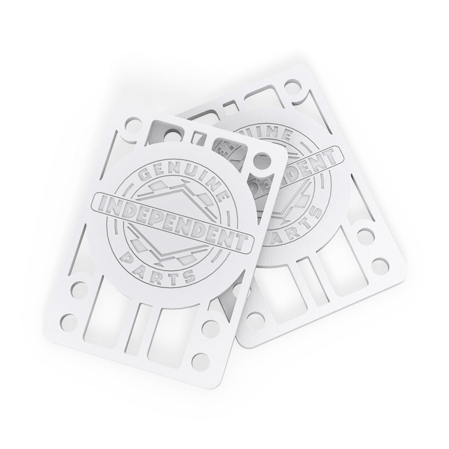 Risers 1/8" - Blanc