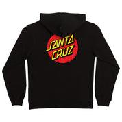 Youth Classic Dot Zip Hoodie - Black