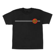 Youth Classic Dot Santa Cruz T-Shirt - Black