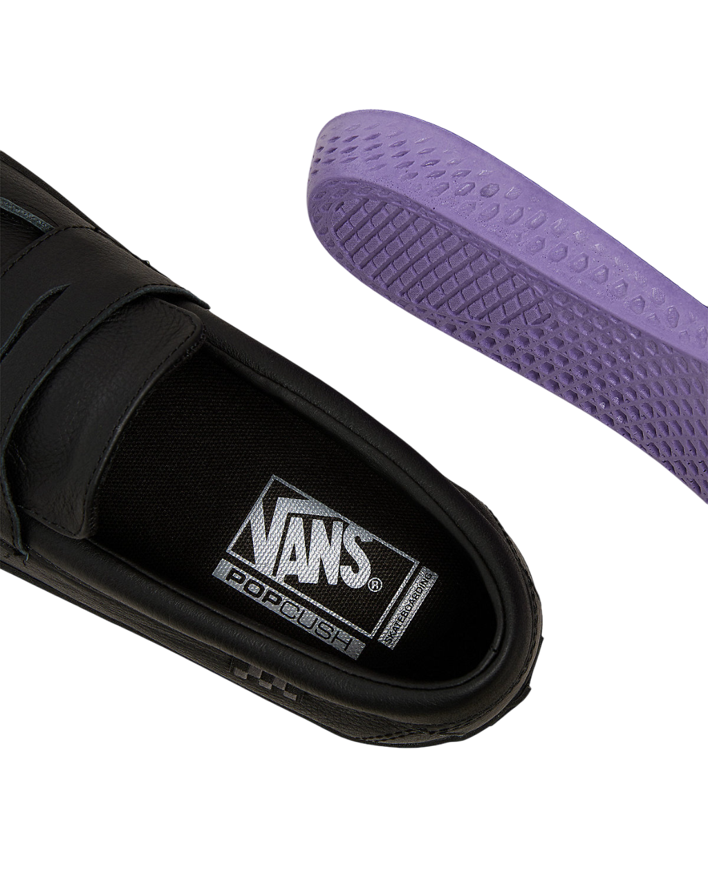Skate Mocassin - Noir/Noir