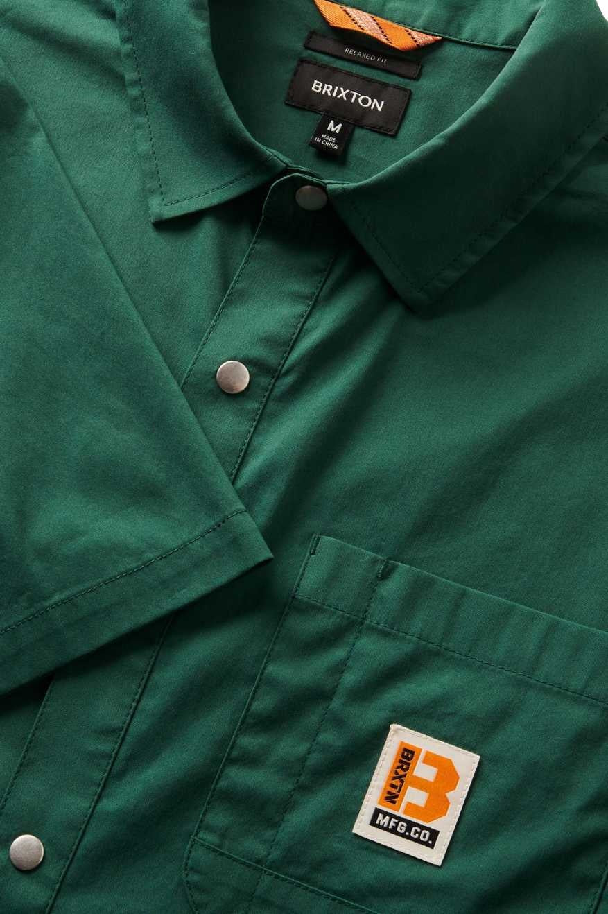 Builders Mechanic S/S Shirt - Trekking Green