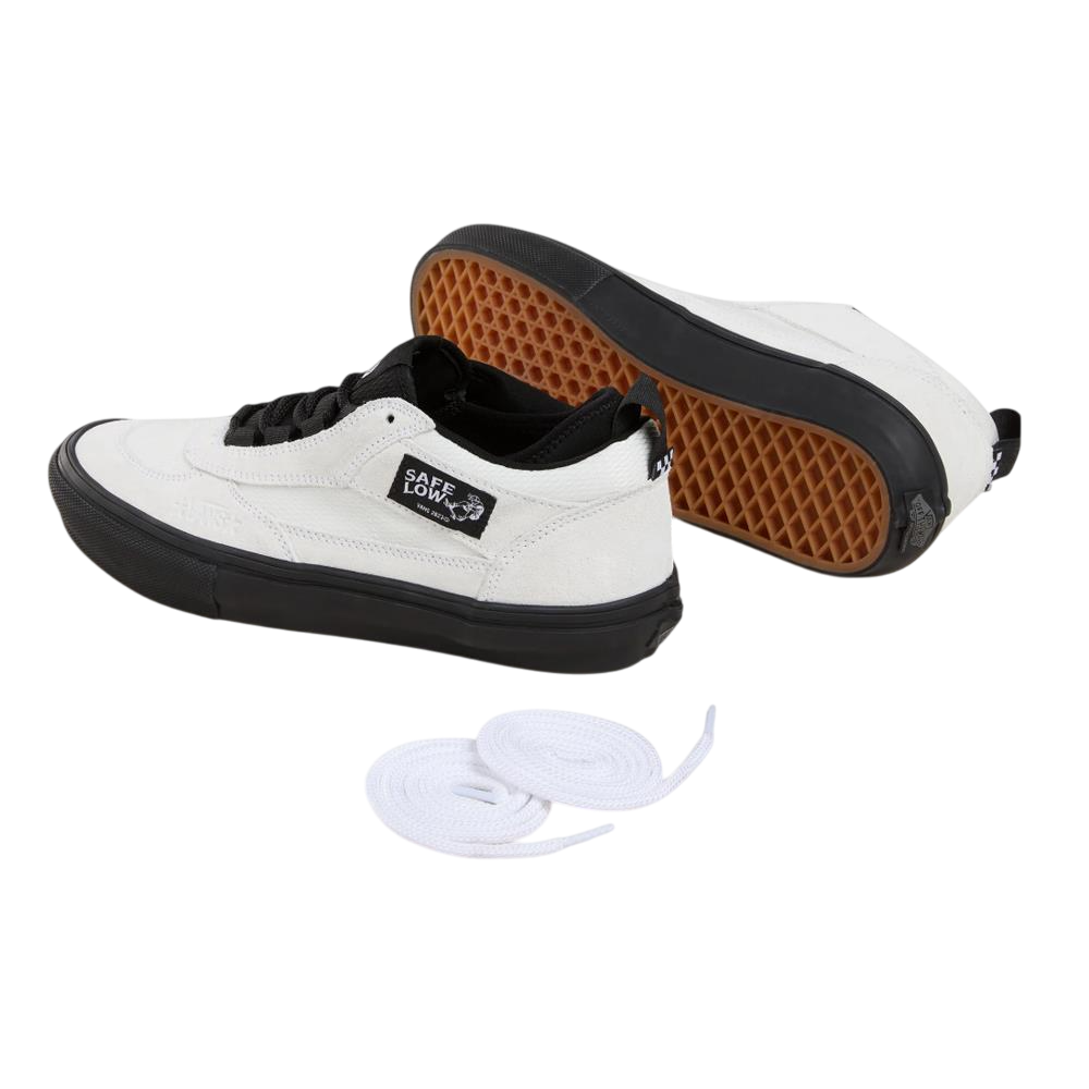 Skate Safe Low Atiba - Bone White/Black