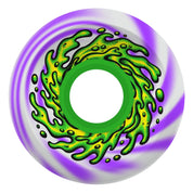 OG Slime Purple White Swirl Wheels 78A - 66mm