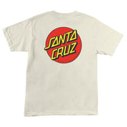 T-shirt à pois classique - Crème