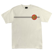 T-shirt à pois classique - Crème