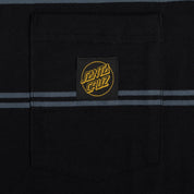 T-shirt à poche Saga - Noir