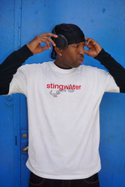 Arabic Script T-Shirt - White