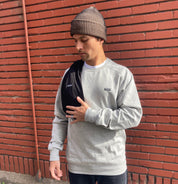 Stamp Crewneck - Grey