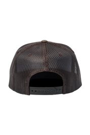 Casquette de camionneur Steadfast HP - Terre sombre/Rouge brûlé