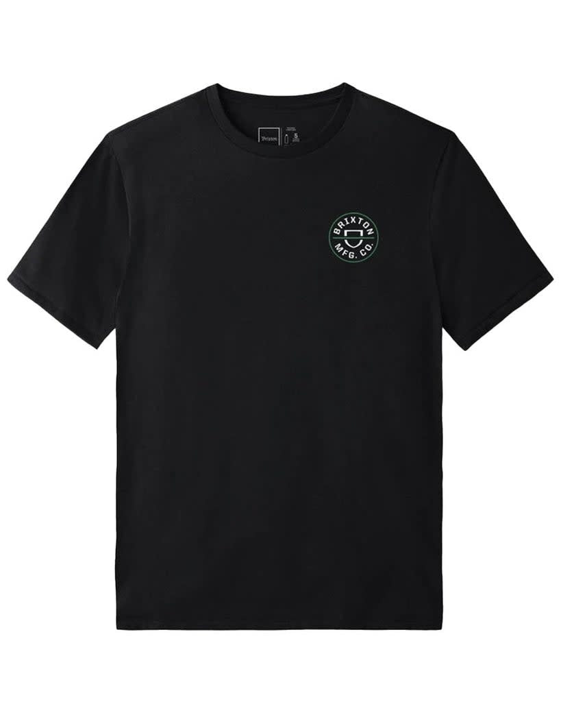 Crest Crossover Standard T-Shirt - Black