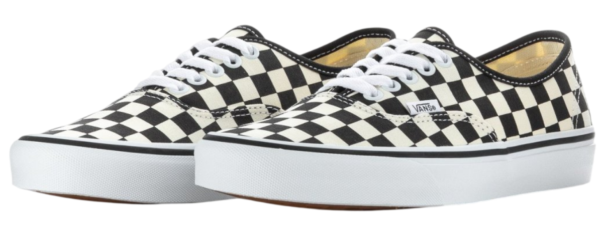 Authentic Primary Check - Black/White
