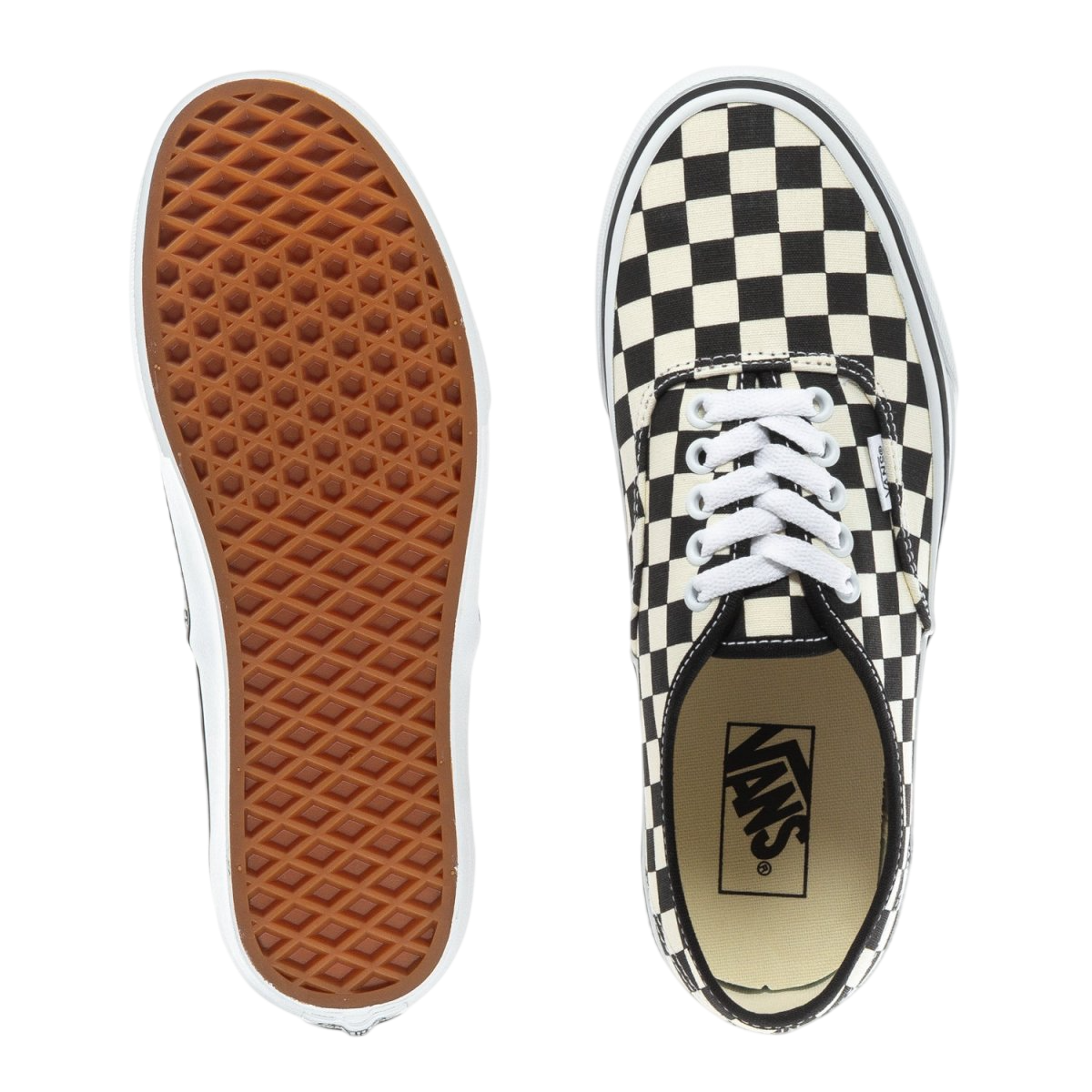 Authentic Primary Check - Black/White