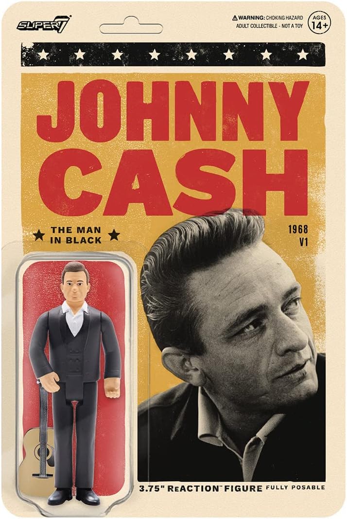 Johnny Cash Reaction Figure - The Man In Black