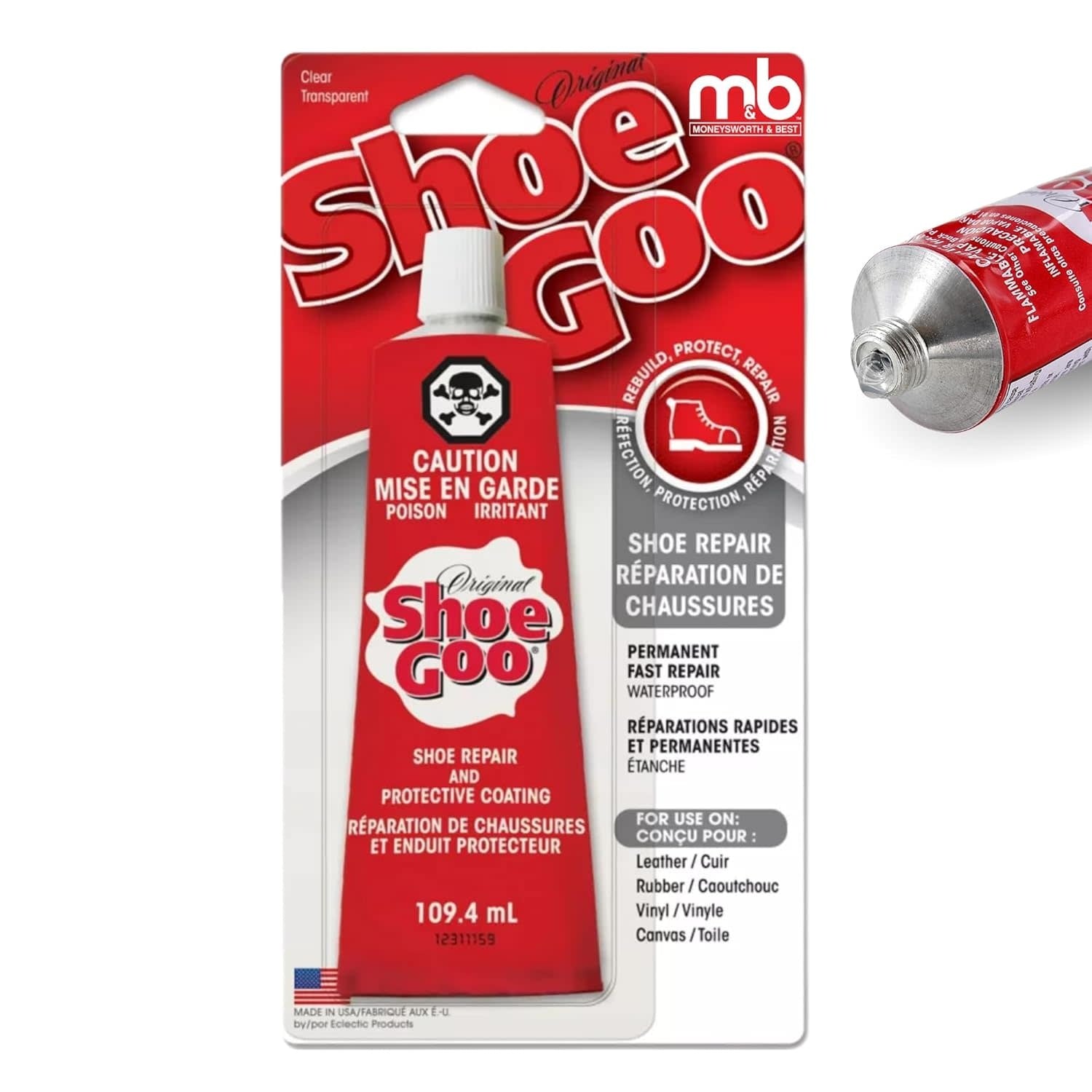 Shoe Goo 3,7 oz (109,4 ml) - Transparent