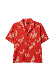 Bunker Slub S/S Woven - Aloha Red/White/Coconut