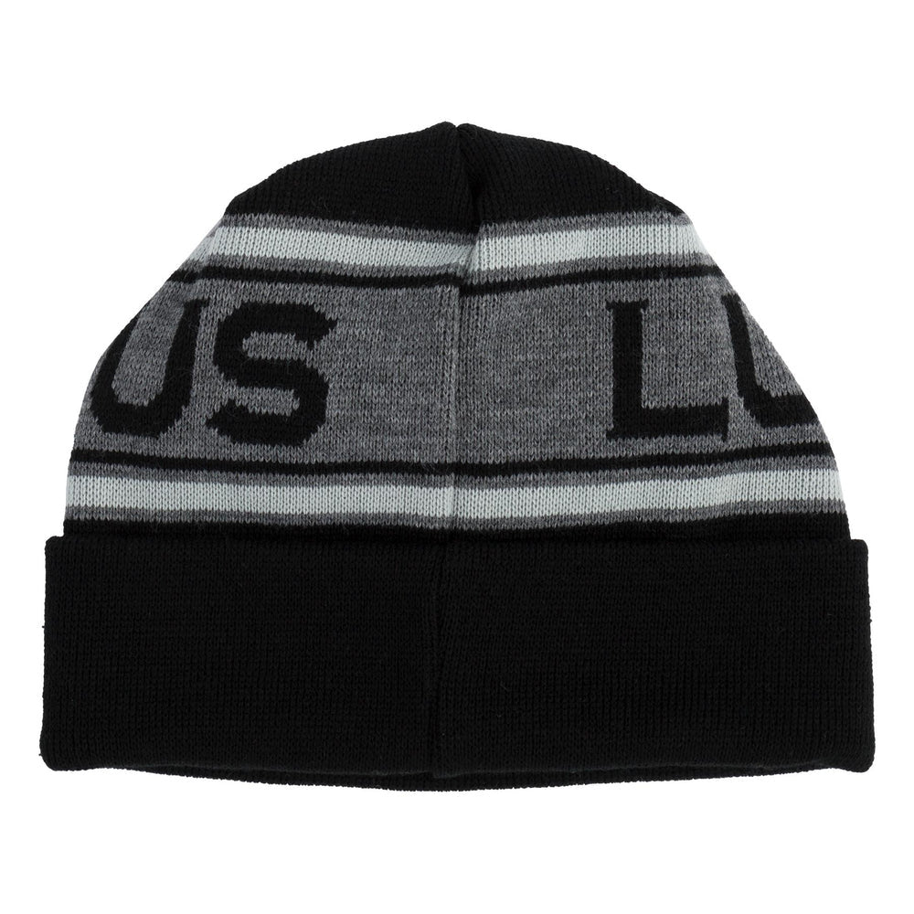 Lurk With Us Beanie - Black/Grey