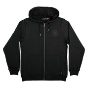 Clipper Zip Hoodie - Black