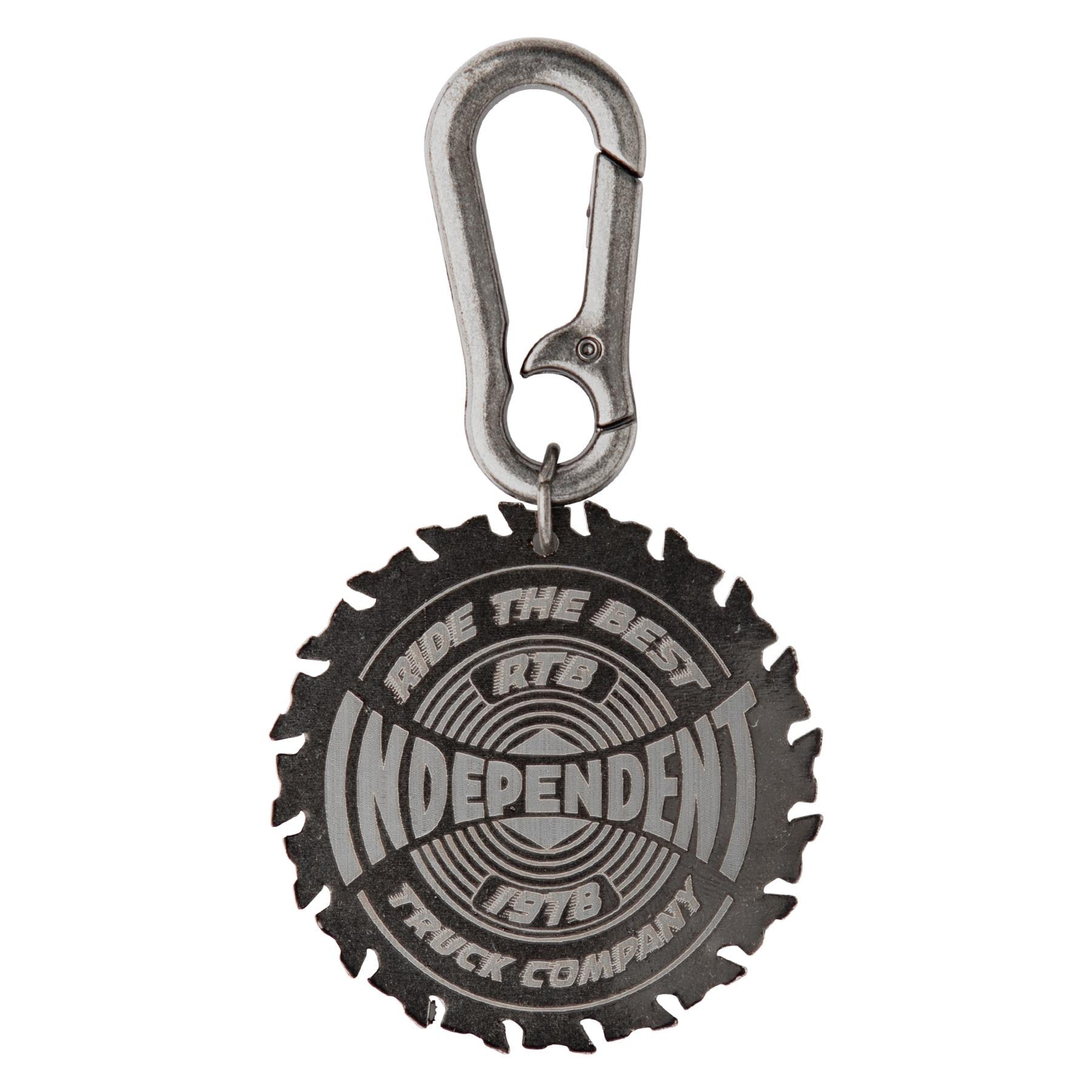 Buzzsaw Keychain - Nickel