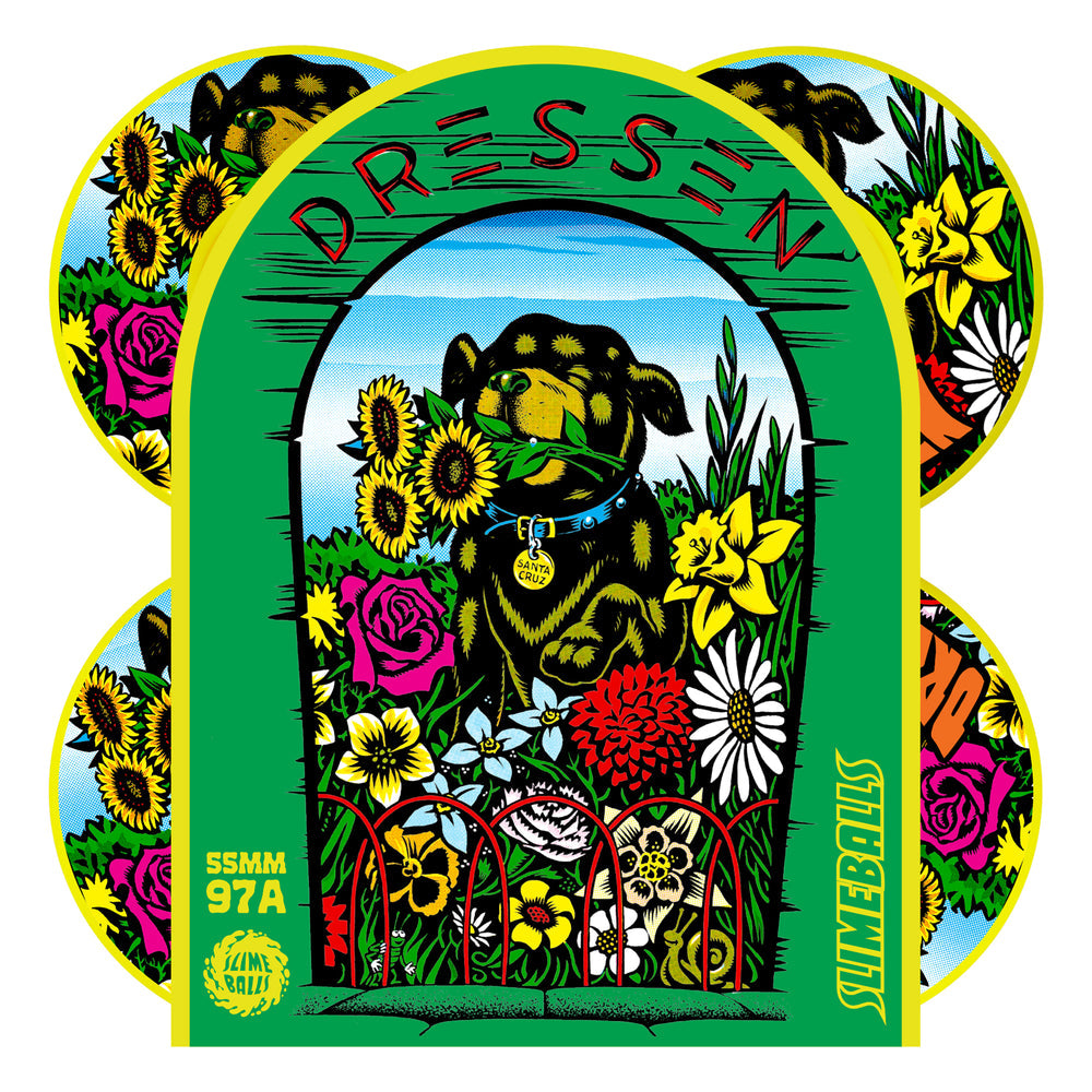 Eric Dressen Pup Vomit Mini Hardline Wheels 97A - 55mm