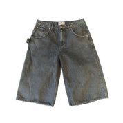 Big Groe Jean Shorts - Acid Black