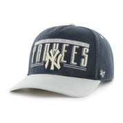 Casquette Hitch Double Header Baseline '47 des Yankees de New York - Bleu marine