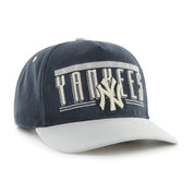 Casquette Hitch Double Header Baseline '47 des Yankees de New York - Bleu marine