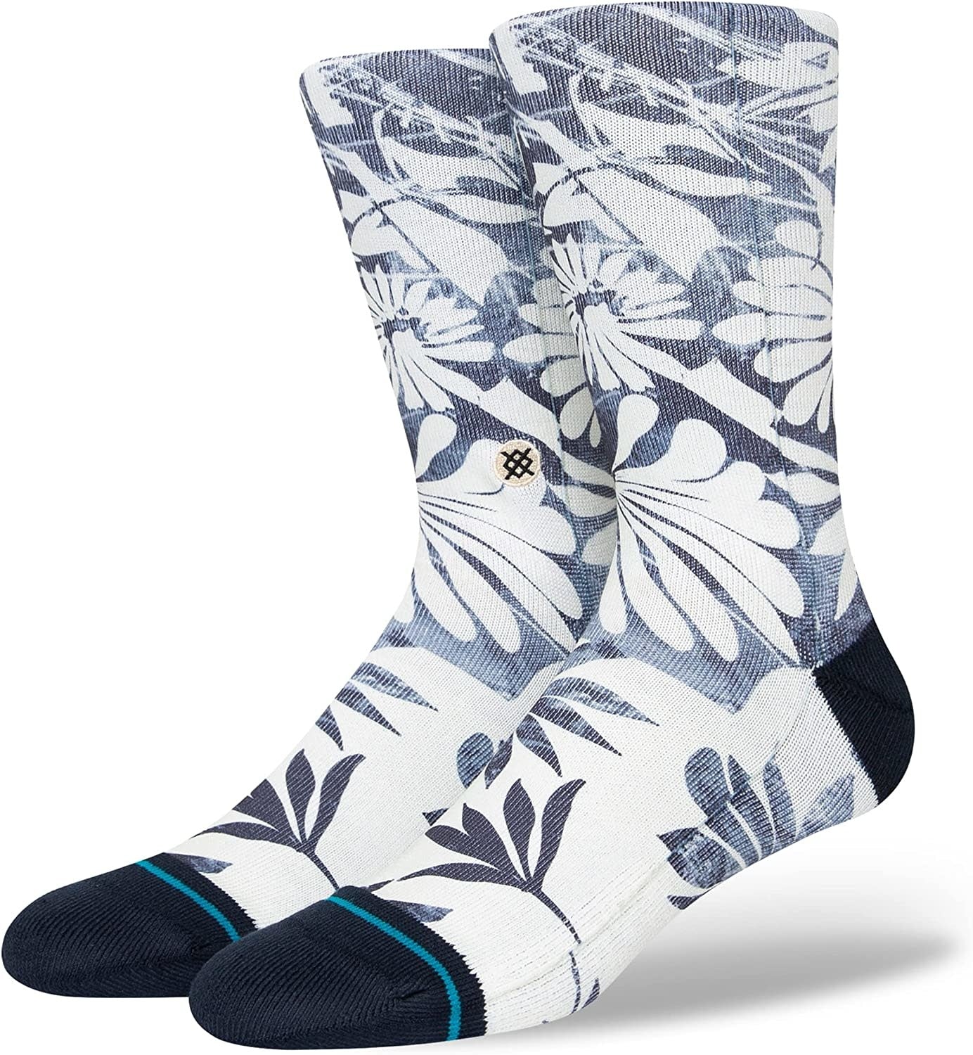 Waikaloa Crew Socks - Navy