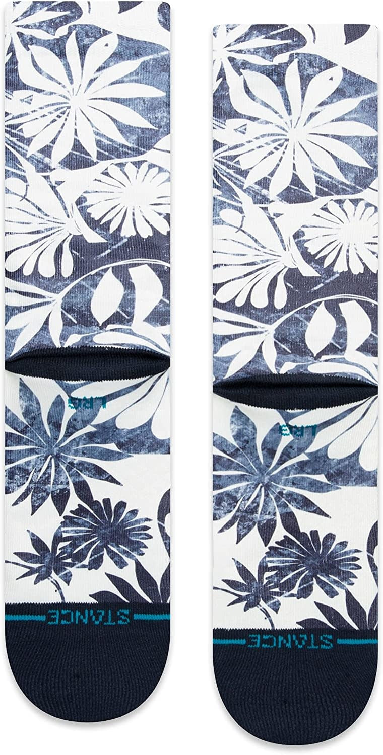 Waikaloa Crew Socks - Navy