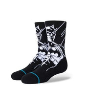 Kids Batman Crew Socks - Black