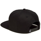 Basic Pigeon Snapback Hat - Black/Charcoal