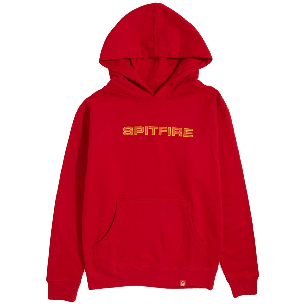 Youth Classic '87 Pullover Hooded Sweatshirt - Red/Red/Gold