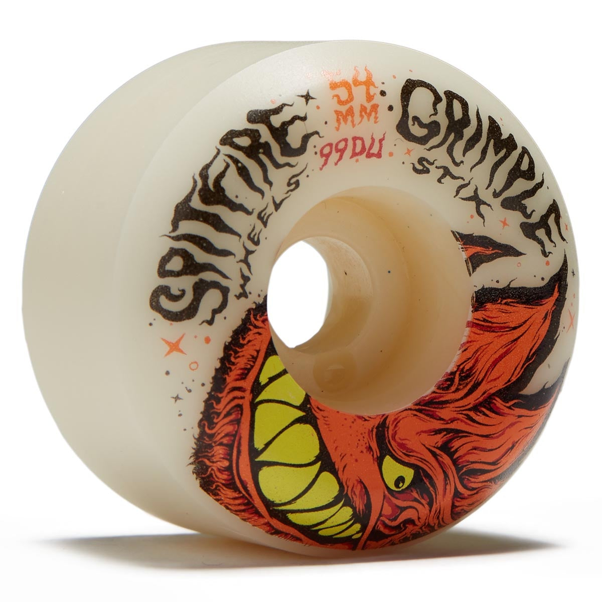 Spitfire x Grimple Stix Formula Four 99D Grimplehead Lock-In entièrement naturel - 54 mm