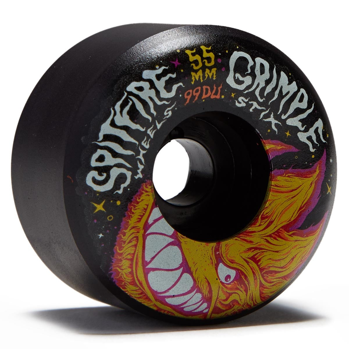 Casque Spitfire x Grimple Stix Formula Four 99D Grimplehead Lock-In Full Black - 55 mm