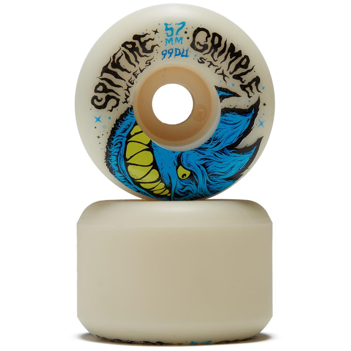 Spitfire x Grimple Stix Formula Four 99D Grimplehead Lock-In entièrement naturel - 57 mm