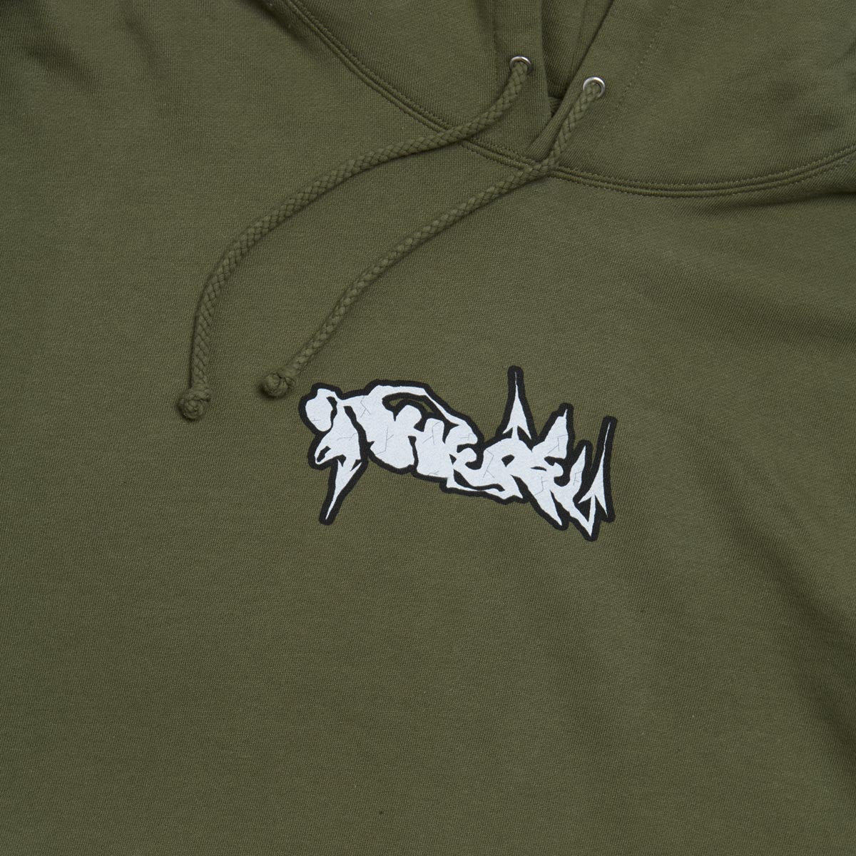 Sweat à capuche Parasite Pullover - Armée/Noir/Blanc