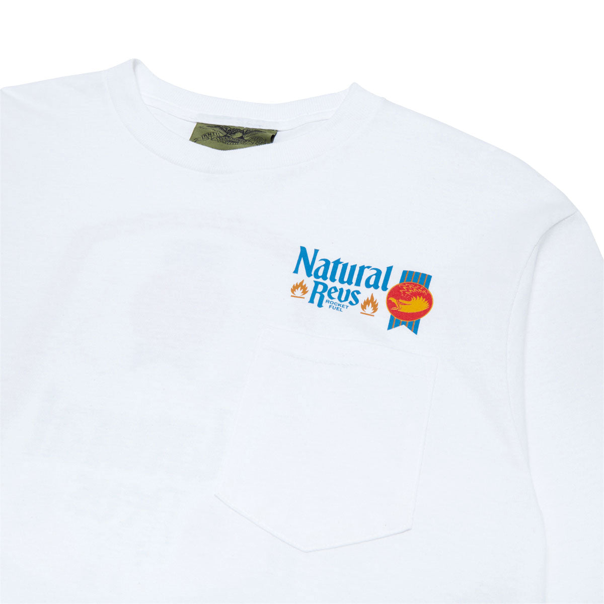 Natty Revs LS Tee - White